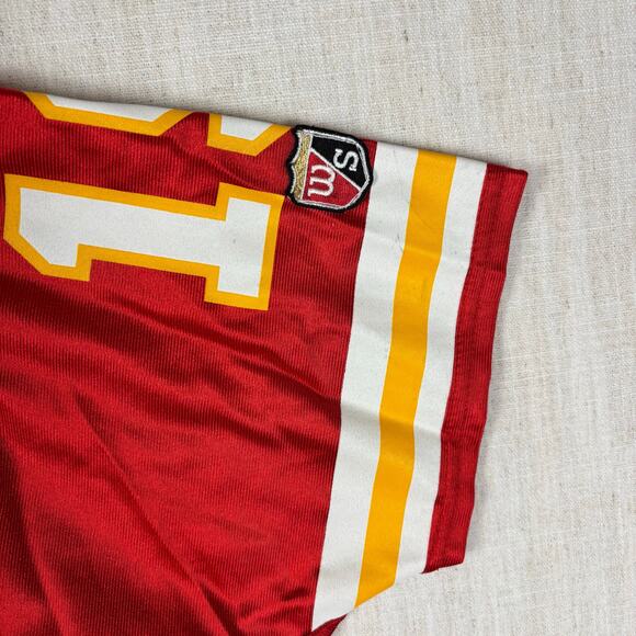 Vintage Joe Montana Kansas City Chiefs Wilson NFL #19 Medium Football Jersey - Picture 4 of 8